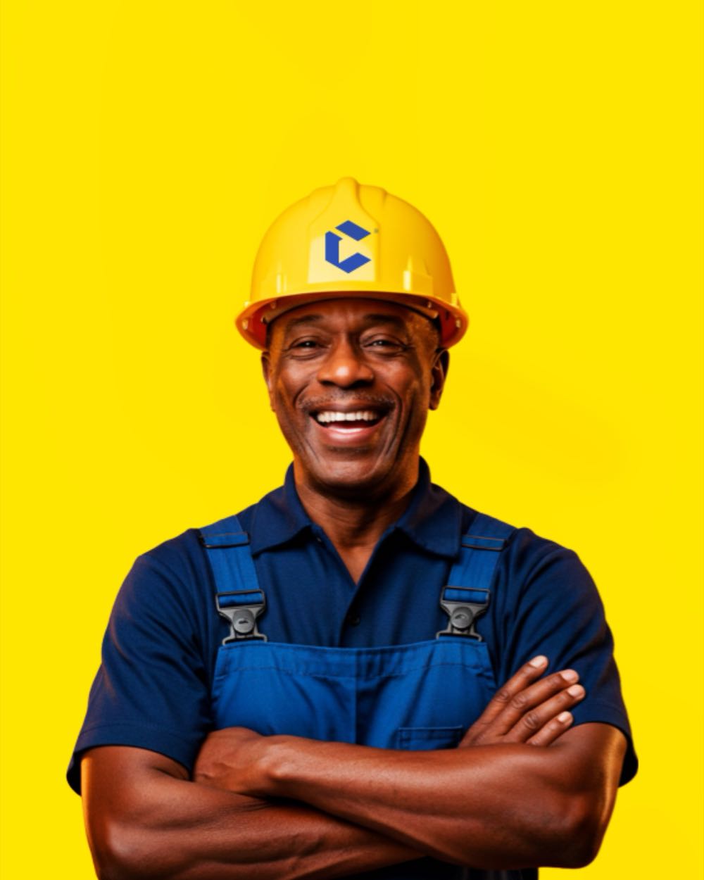 A Capital Logistics team member in branded safety gear