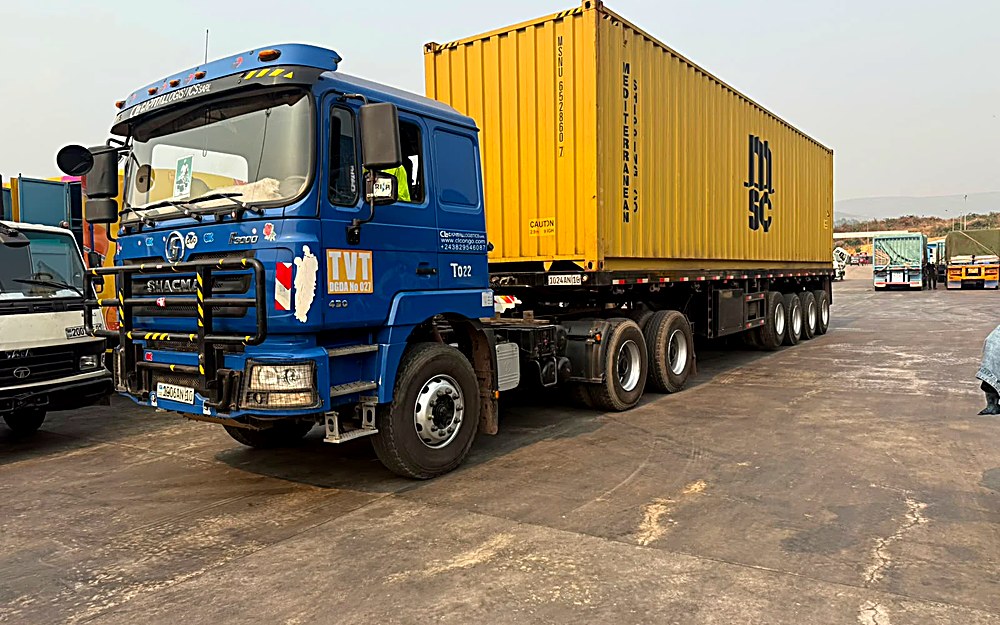 Capital Logistics truck on the highway